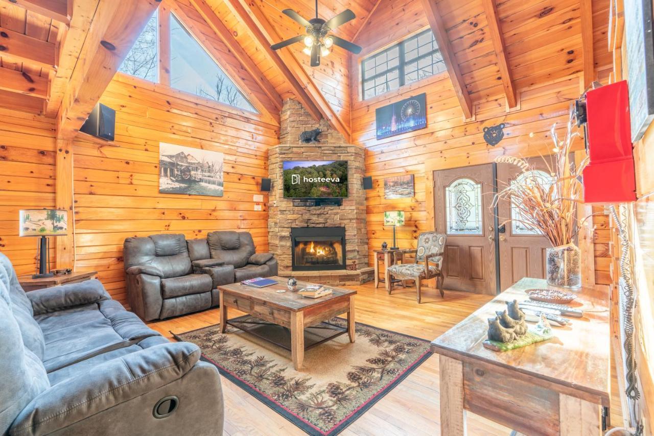 Comfort Cabin Bearway To Heaven W Private Hot Tub พิเจนฟอร์จ ภายนอก รูปภาพ