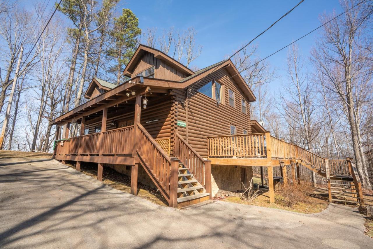 Comfort Cabin Bearway To Heaven W Private Hot Tub พิเจนฟอร์จ ภายนอก รูปภาพ