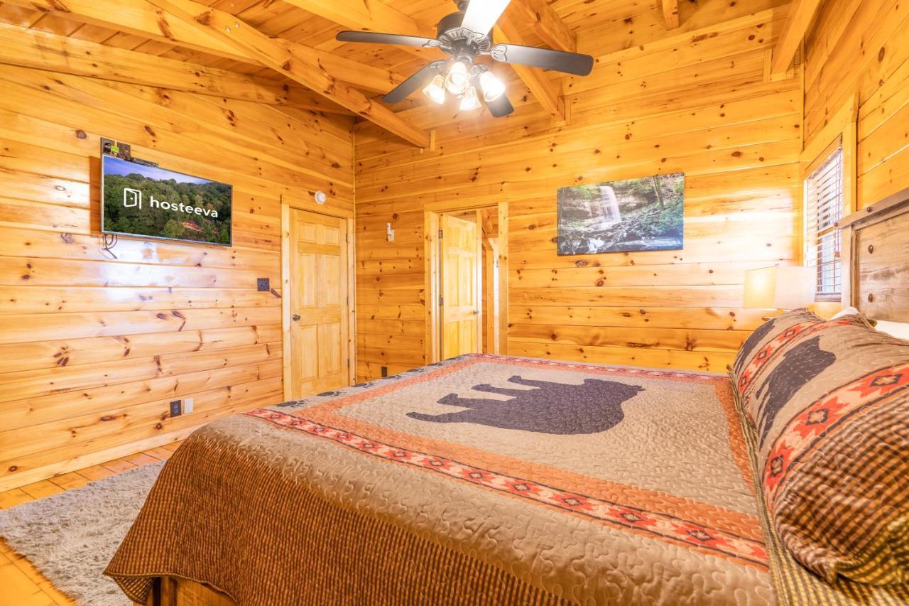 Comfort Cabin Bearway To Heaven W Private Hot Tub พิเจนฟอร์จ ภายนอก รูปภาพ