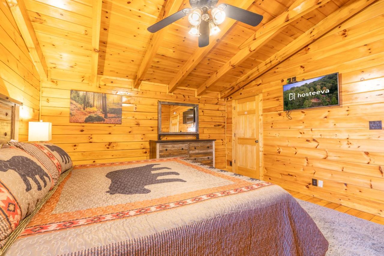 Comfort Cabin Bearway To Heaven W Private Hot Tub พิเจนฟอร์จ ภายนอก รูปภาพ