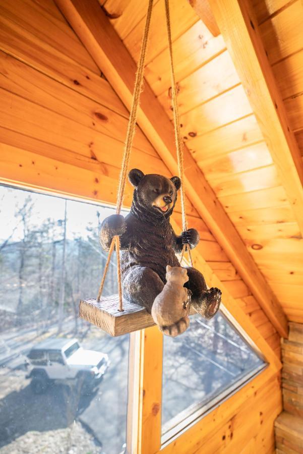 Comfort Cabin Bearway To Heaven W Private Hot Tub พิเจนฟอร์จ ภายนอก รูปภาพ